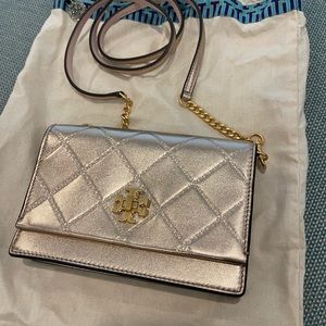 NWT Tory Burch Crossbody || Rose Gold